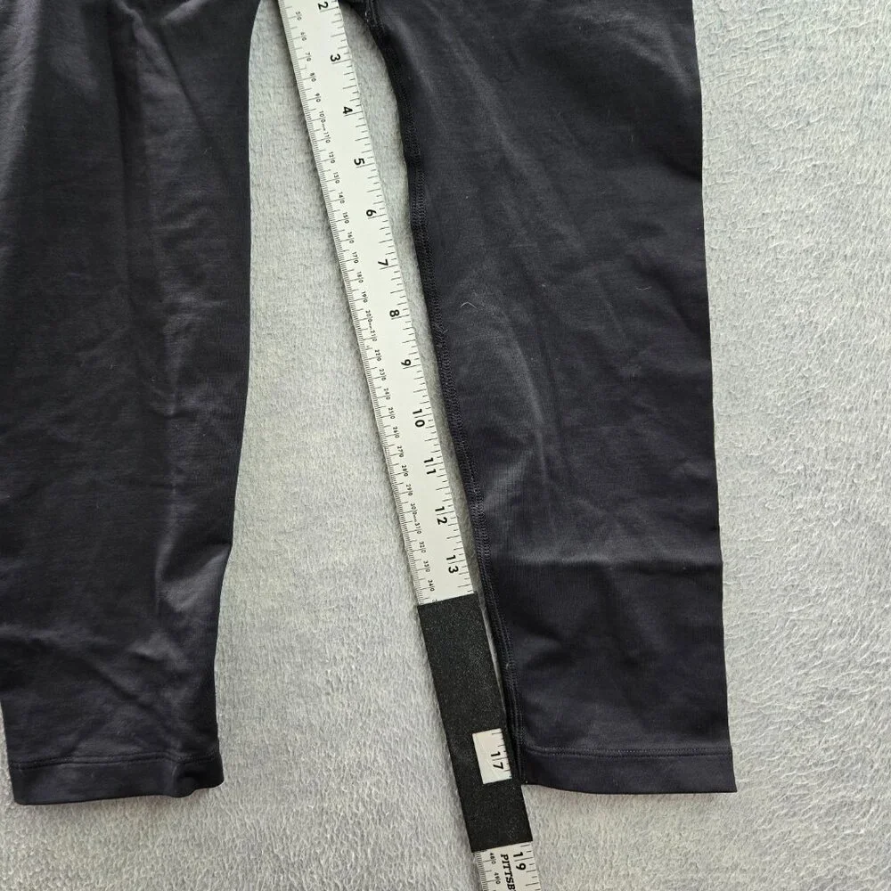 Gymshark Women Activewear Pants S‎ Black Elastane Nylon Yoga Legging Logo 17